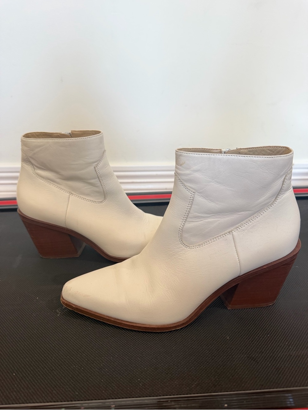 🤍 Rag & Bone Razor Leather Ankle Booties Size EU 39.5 🤍 - Picture 9 of 13